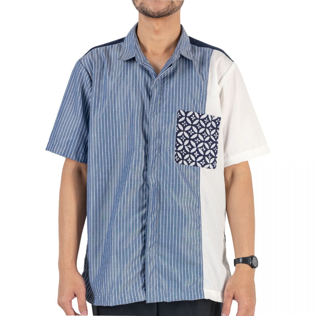 Andre Shirt Navy - Image 2