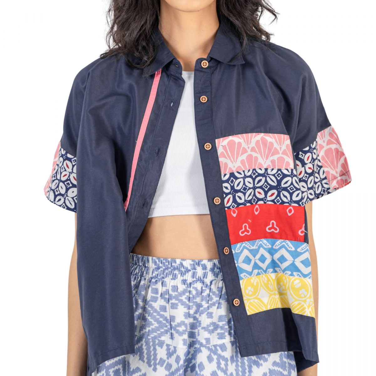 Miami Shirt Navy - Image 2