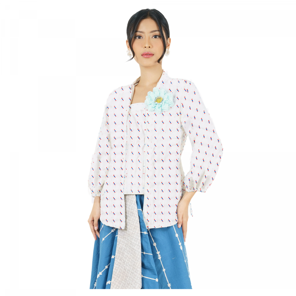 Merrie Blouse White