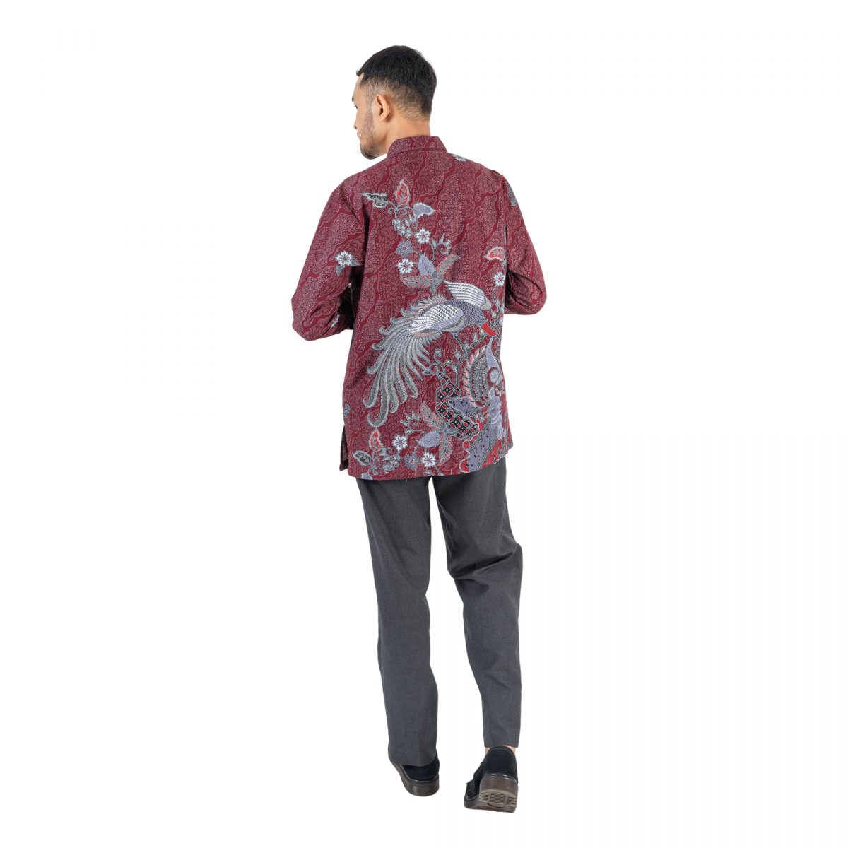 Arya Shirt Maroon - Image 5