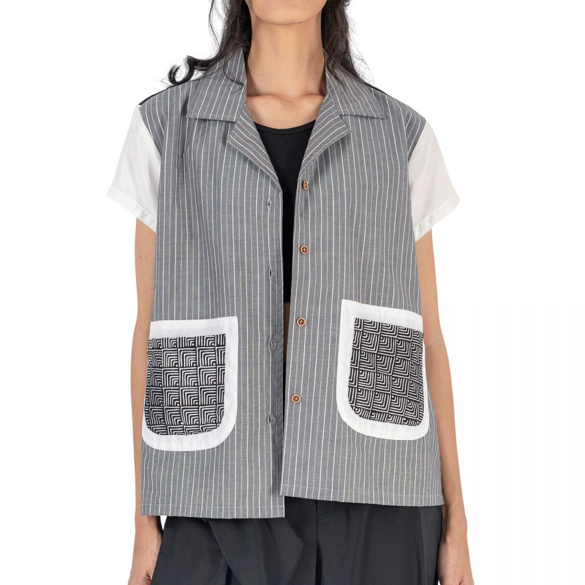 Audrey Blouse Black - Image 2