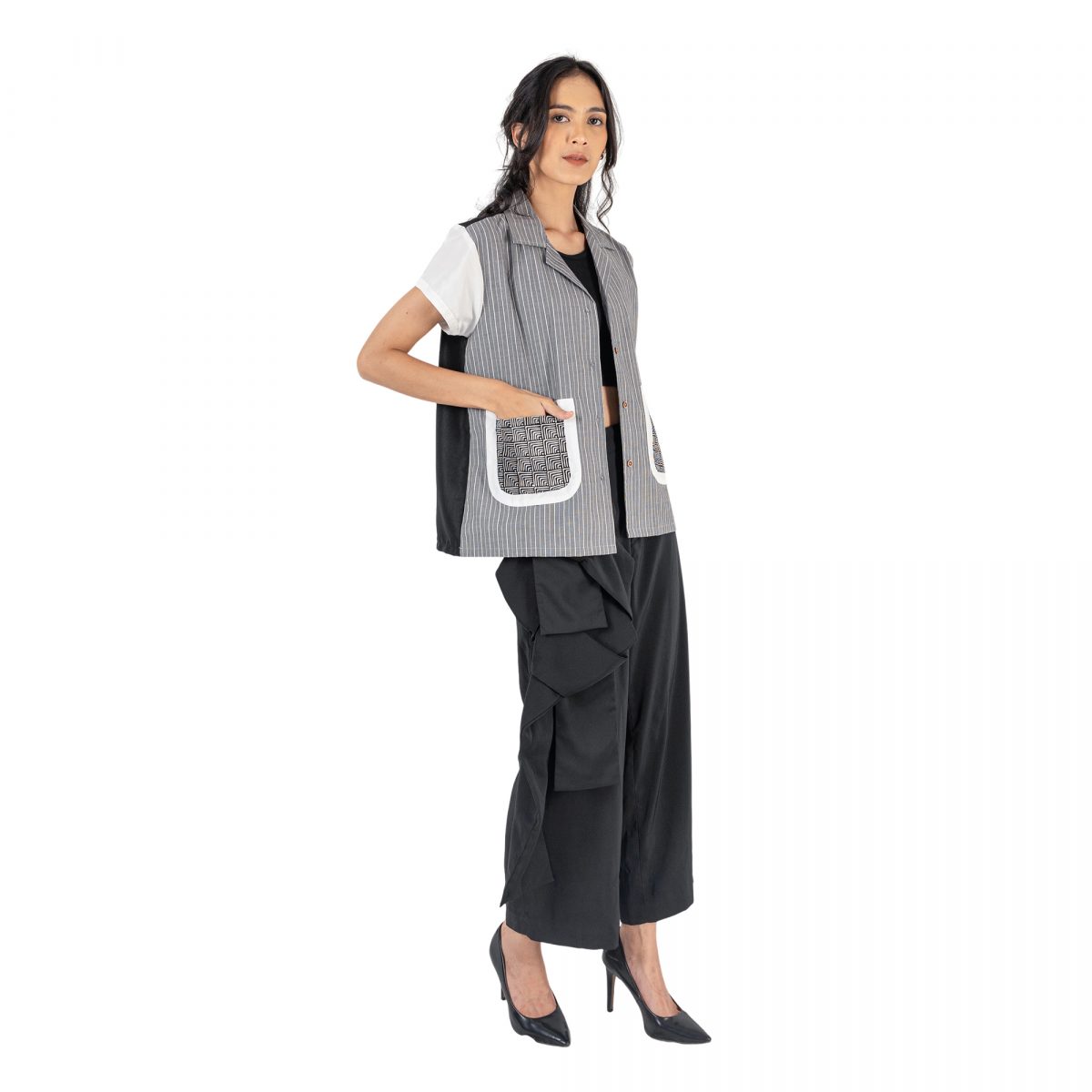 Audrey Blouse Black - Image 3