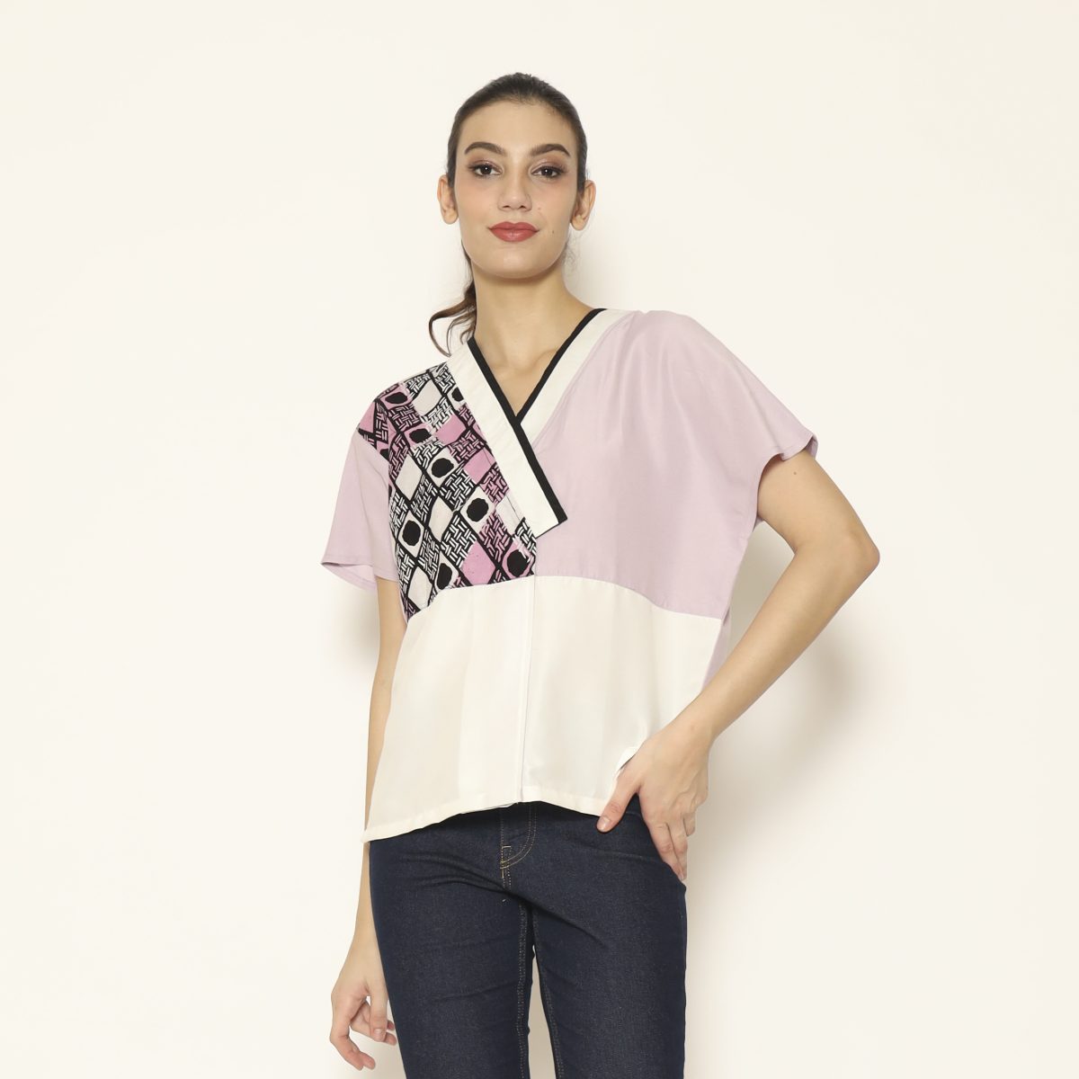 Renita Blouse Purple