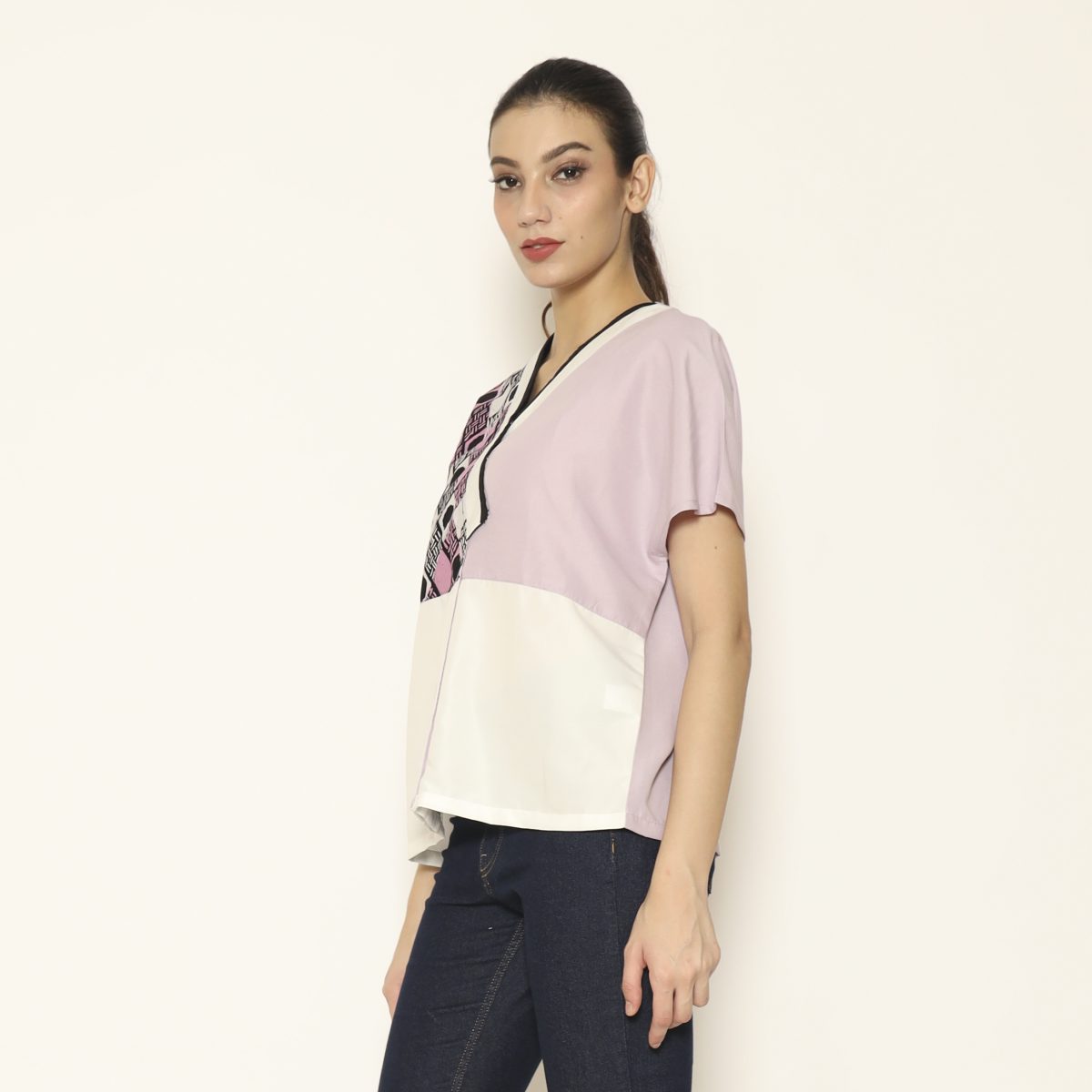 Renita Blouse Purple - Image 4