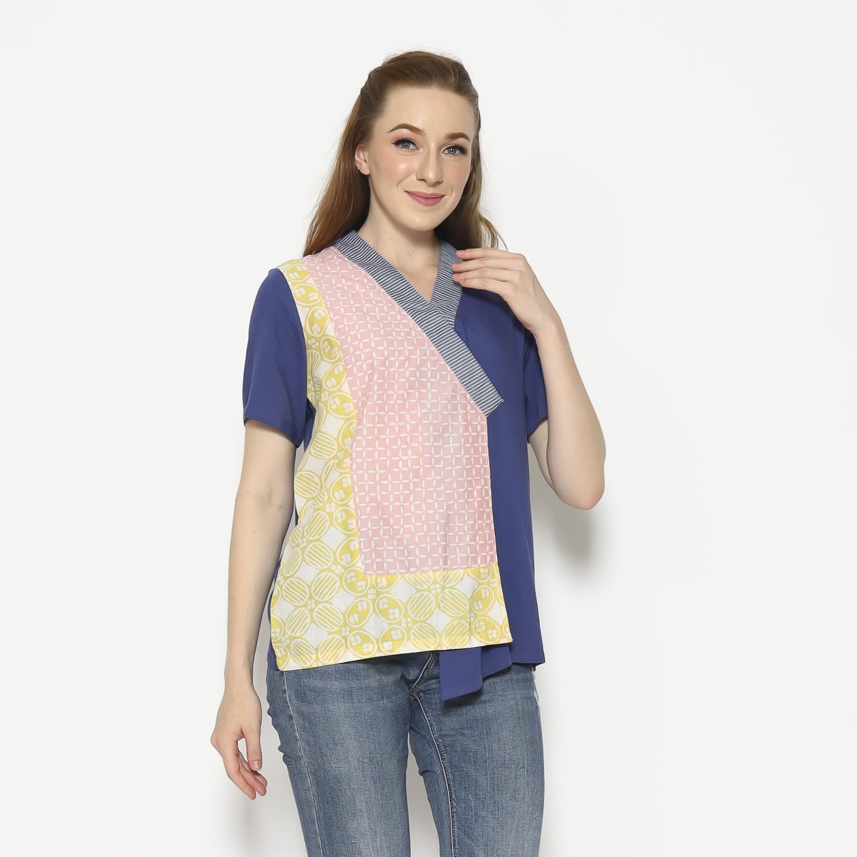 Dannia Blouse Pink - Image 4