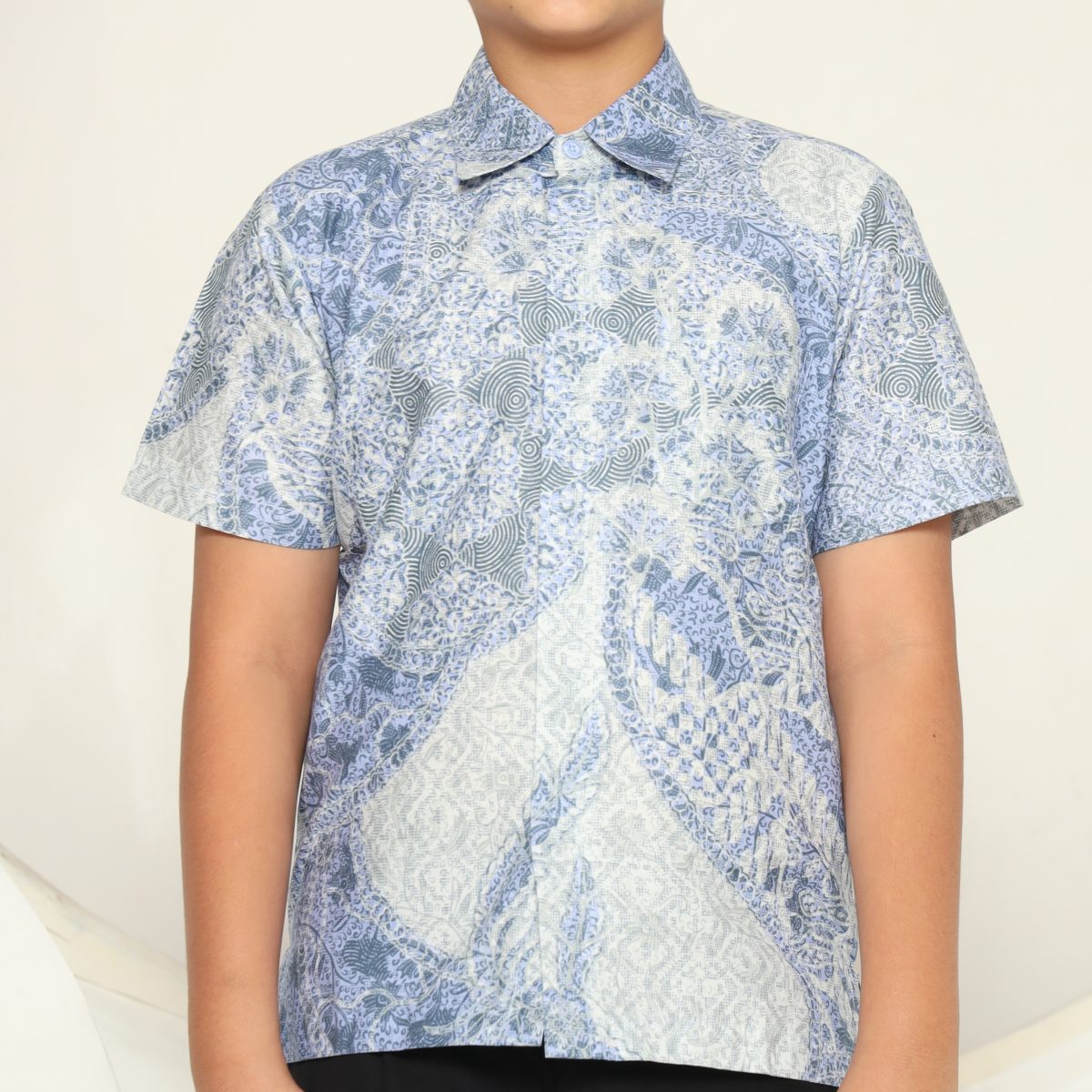 Osman Shirt Kids Blue - Image 2