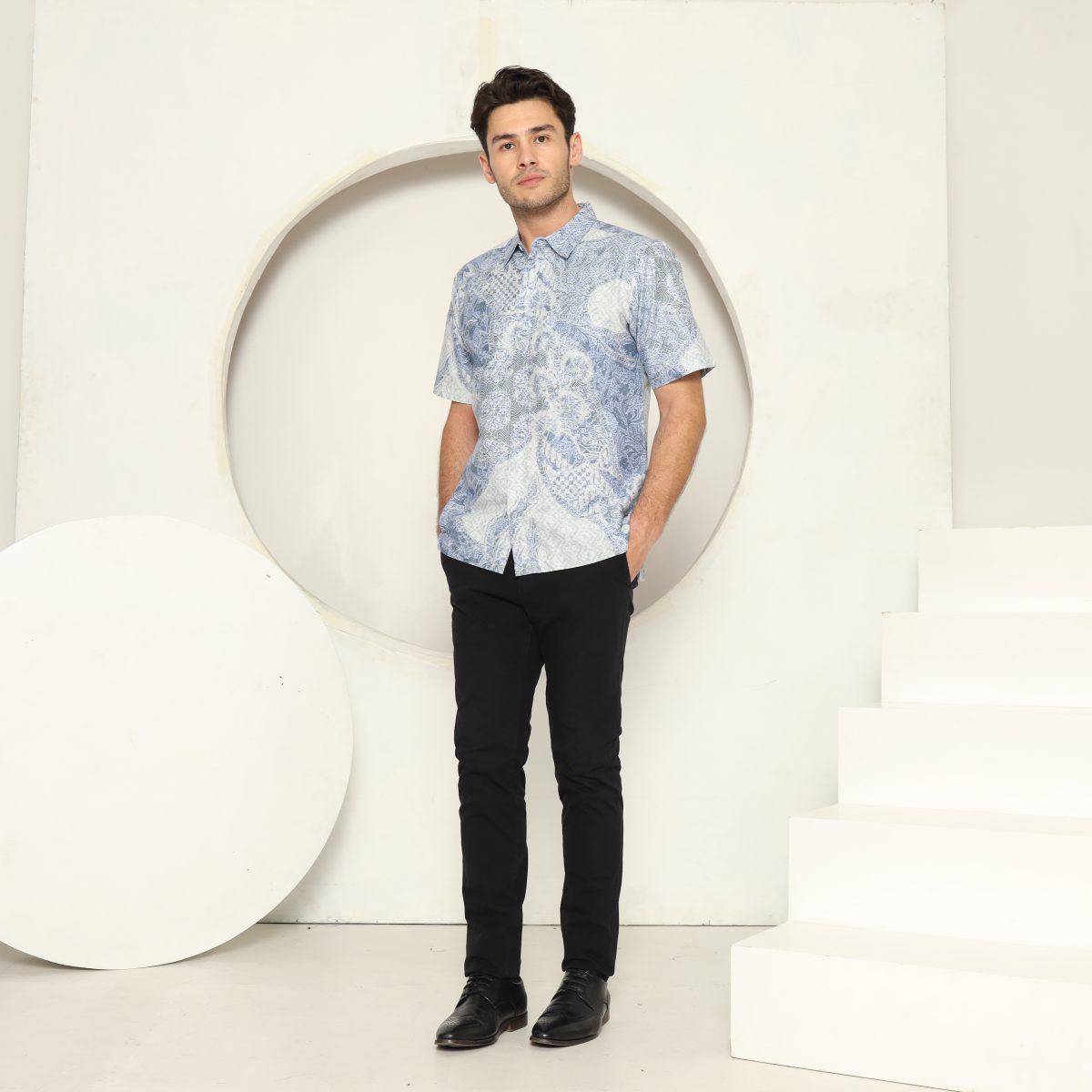 Osman Shirt Blue - Image 3