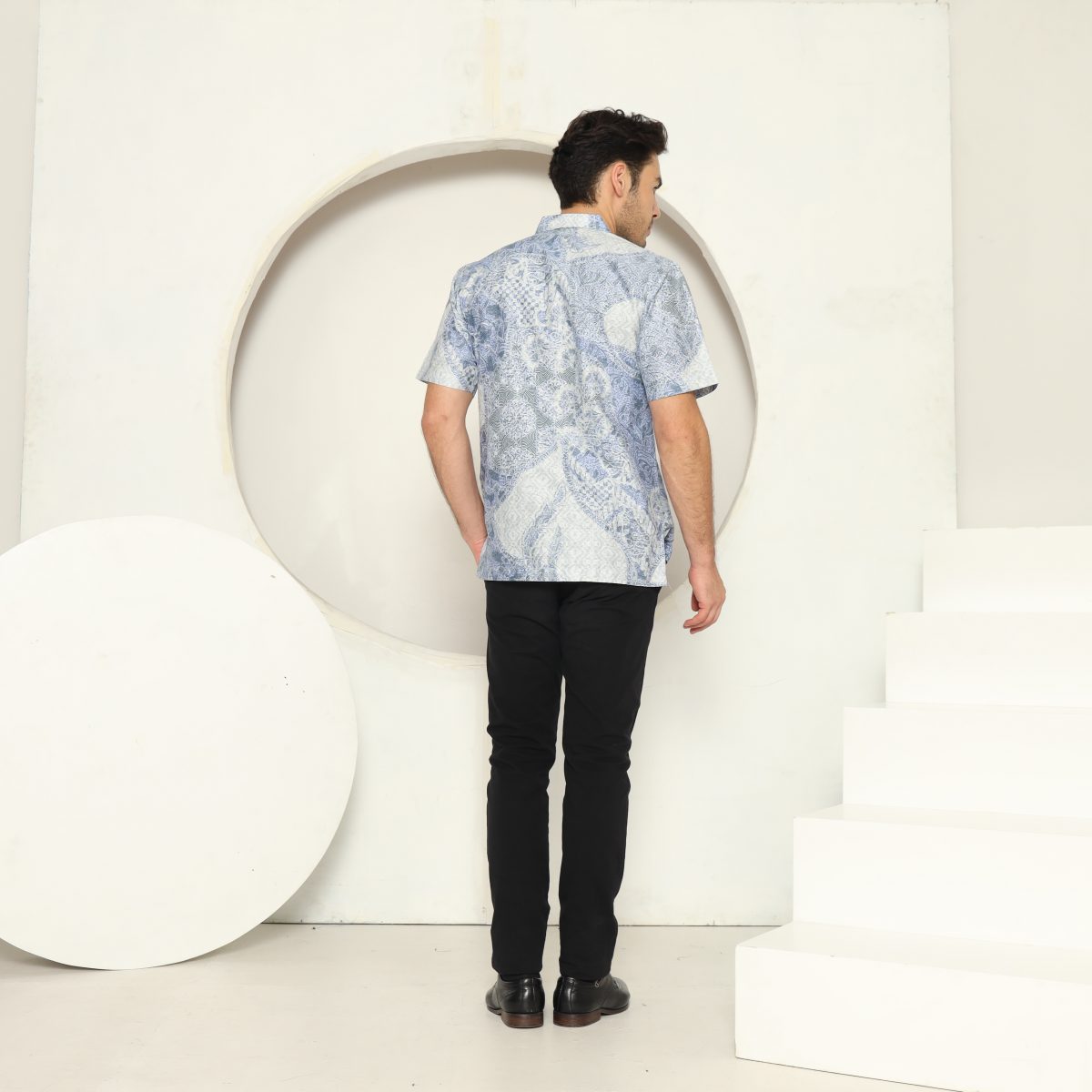 Osman Shirt Blue - Image 5