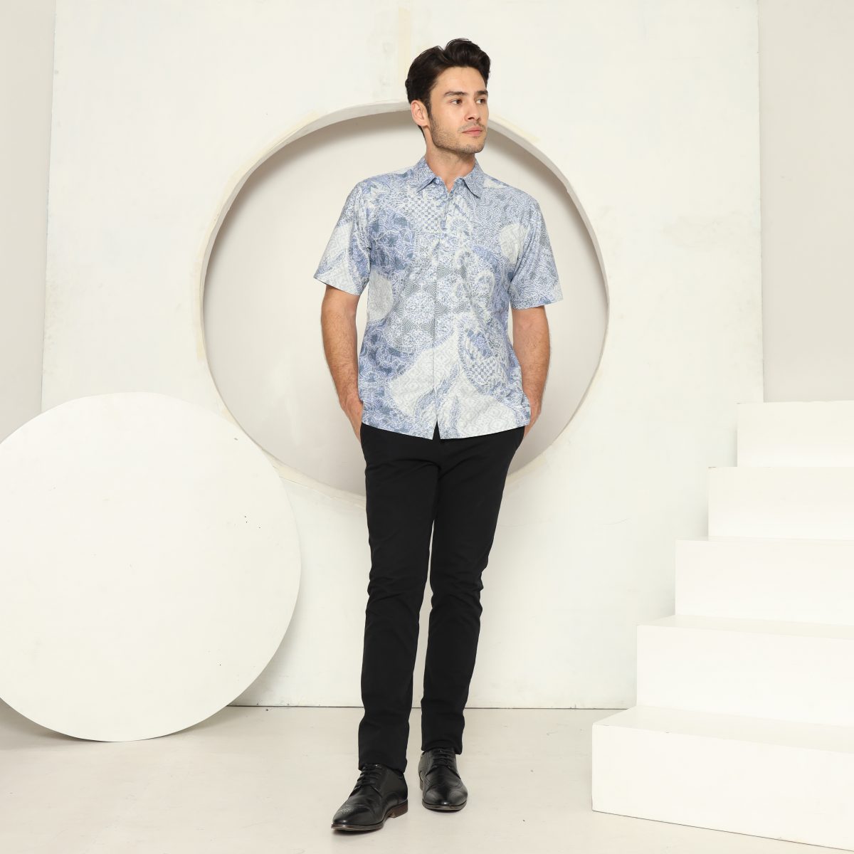 Osman Shirt Blue - Image 6