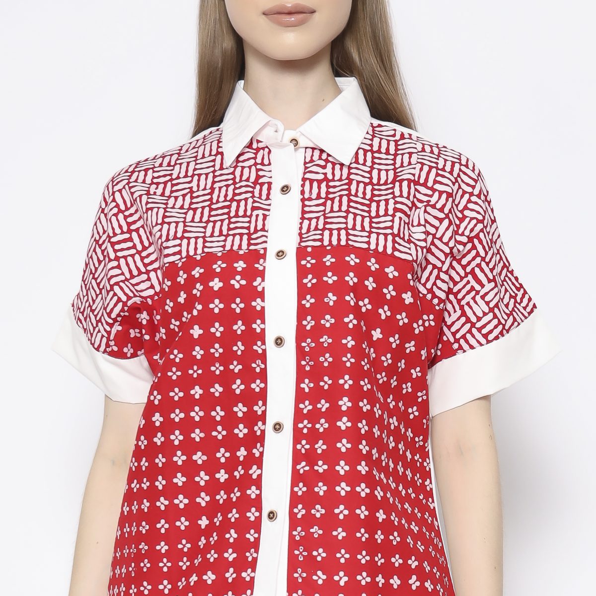 Sherrie Shirt Red - Image 2