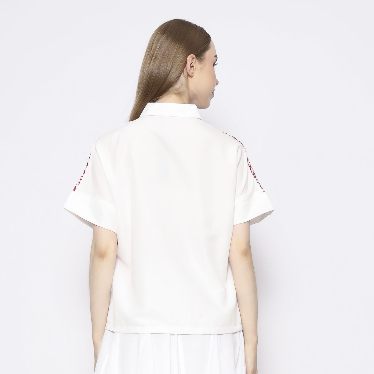 Sherrie Shirt Red - Image 5