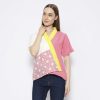 Irene Blouse Pink Yellow