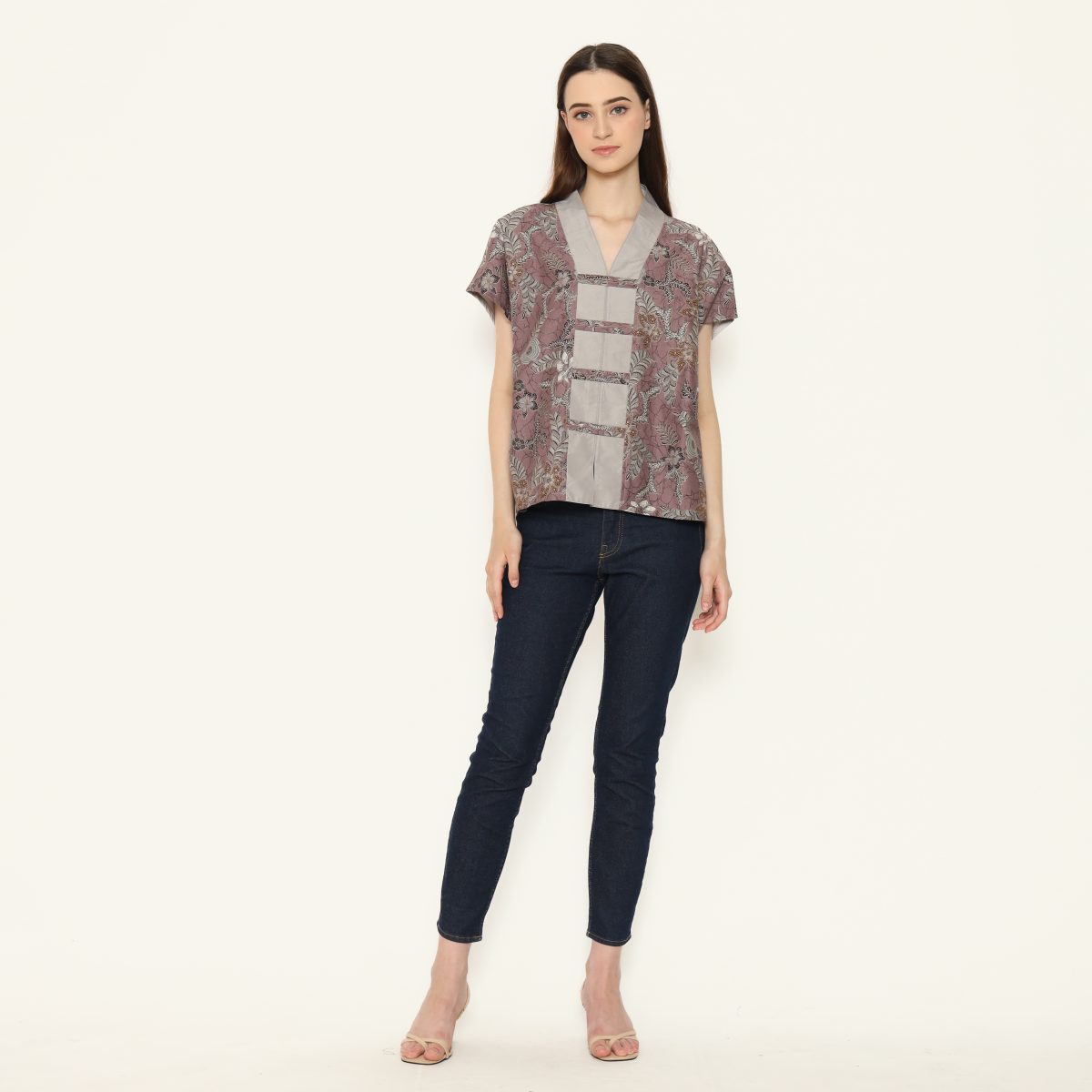 Olivia Blouse Mauve - Image 6