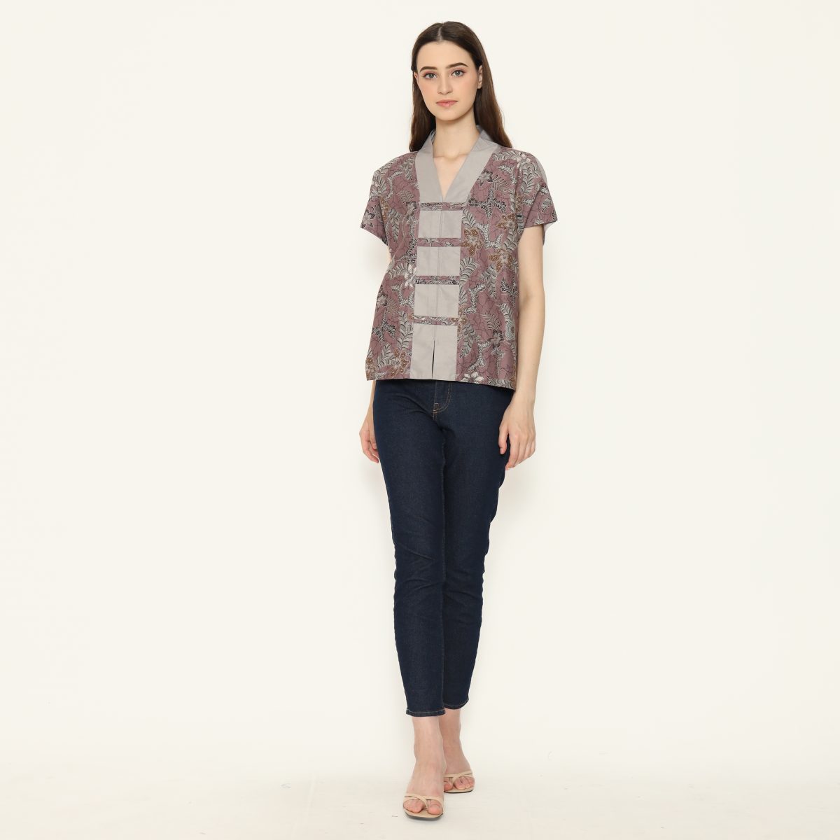 Olivia Blouse Mauve - Image 8