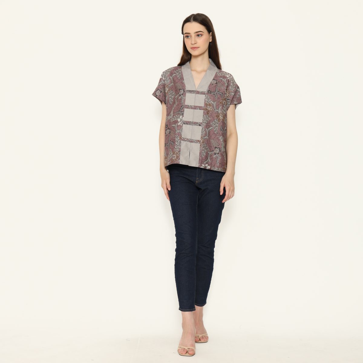 Olivia Blouse Mauve - Image 7