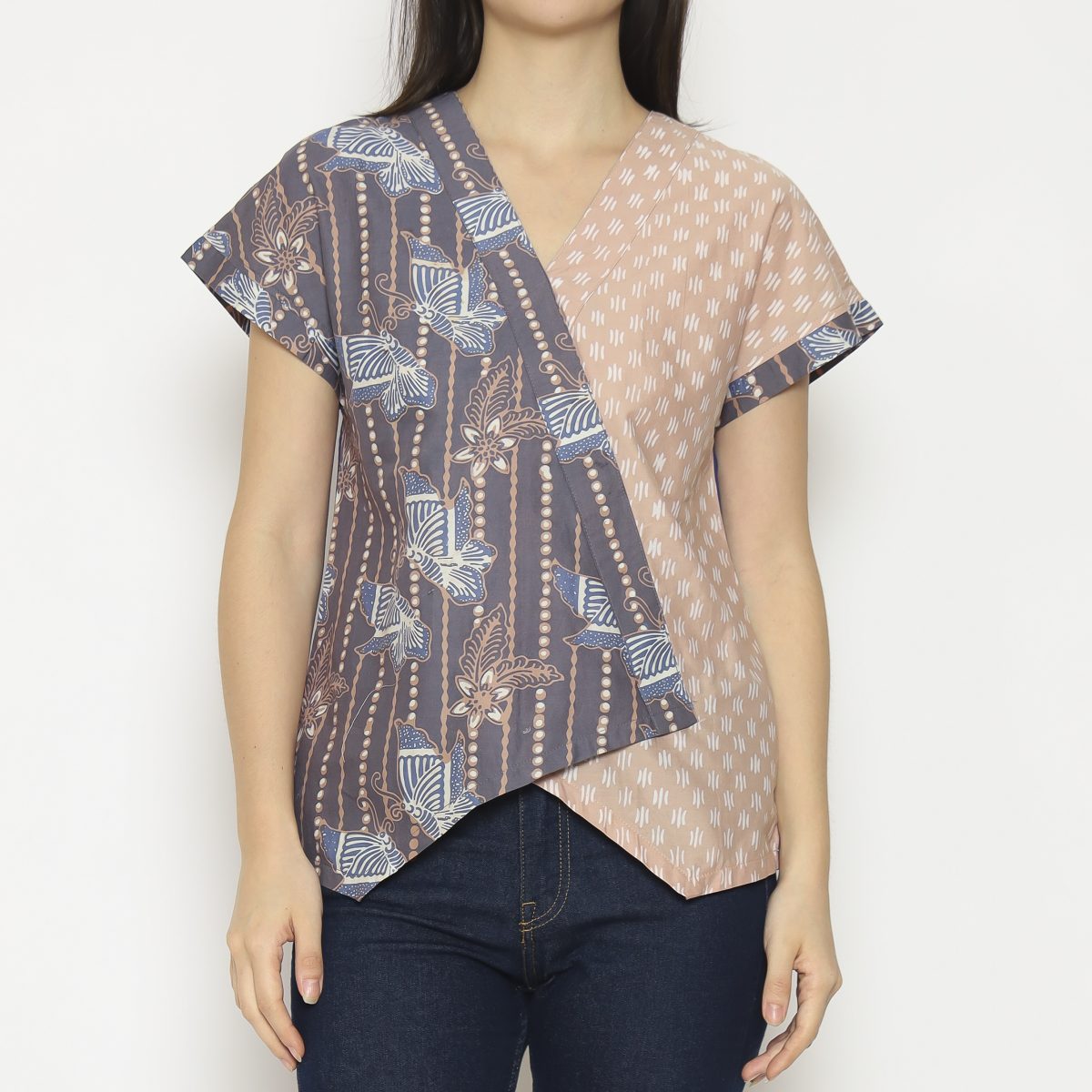 Finny Blouse Mocha - Image 2