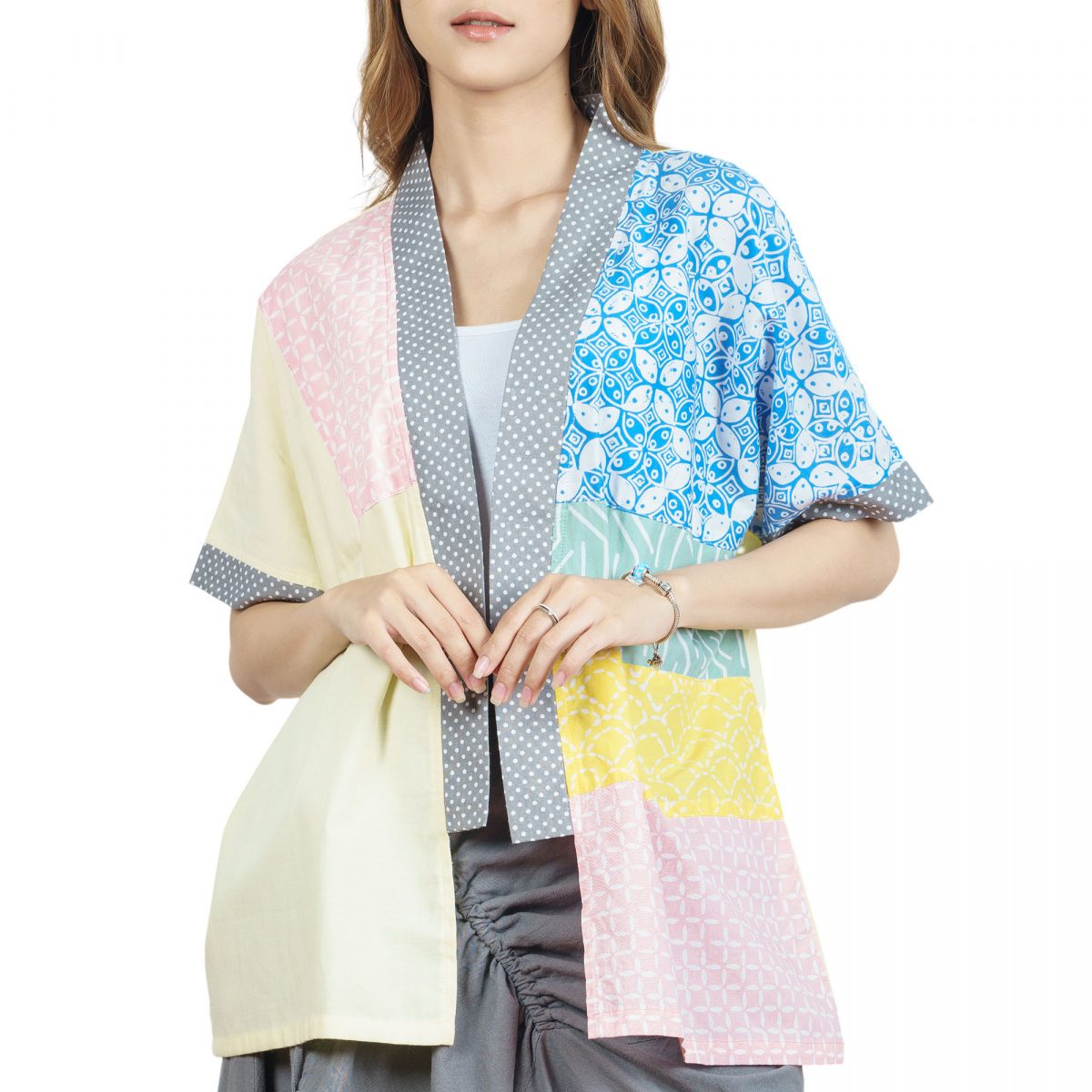 Tapestries Blazer Yellow Blue - Image 2