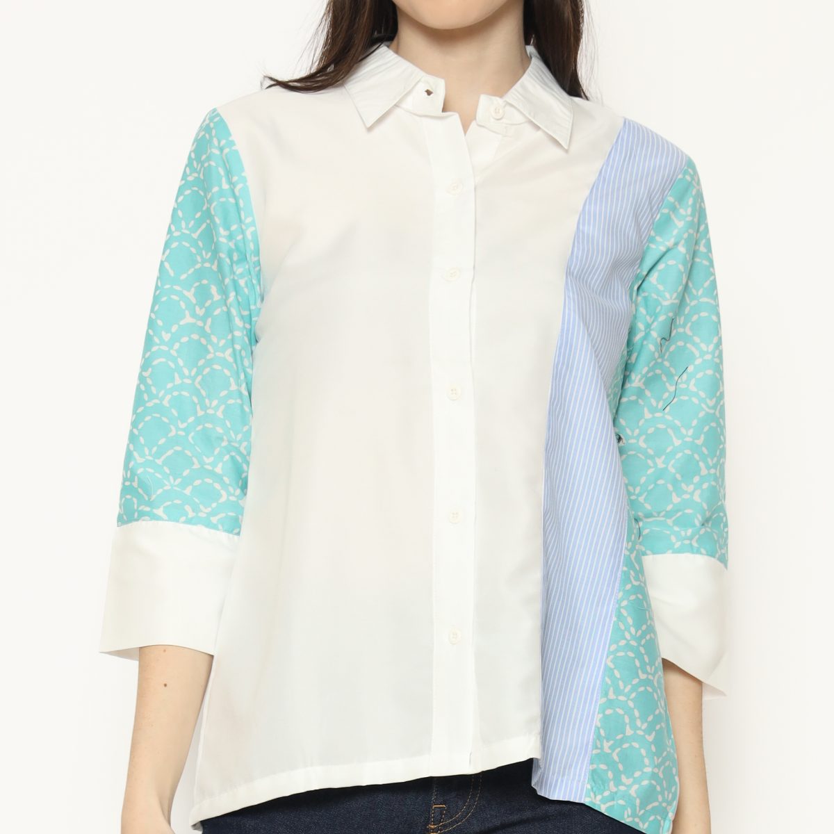 Clarine Shirt Trace Tosca - Image 2