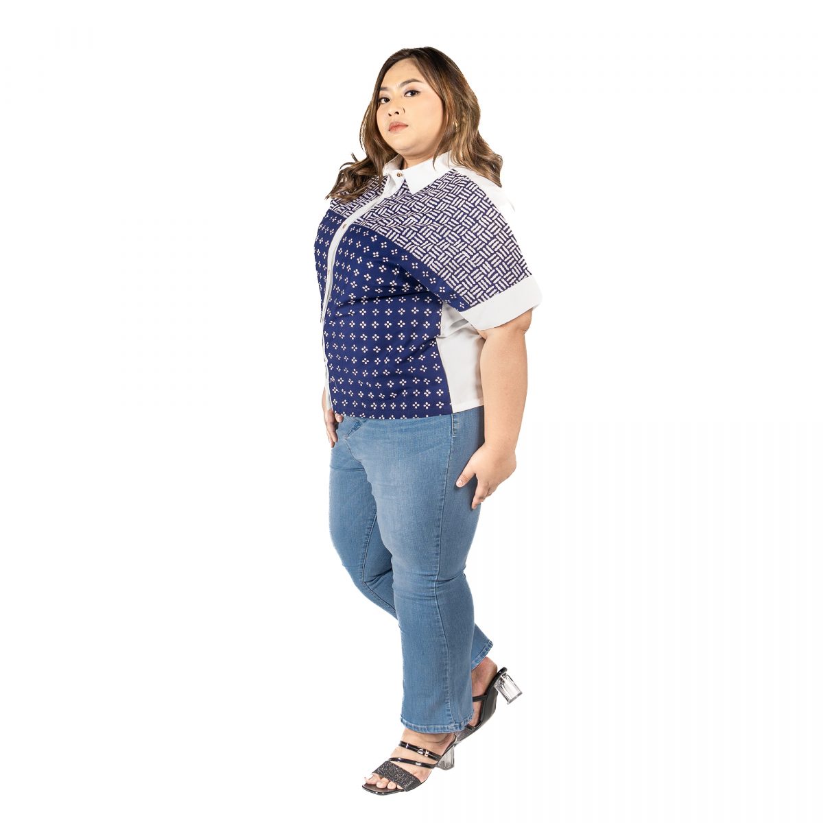 Sherrie Shirt Navy - Image 4