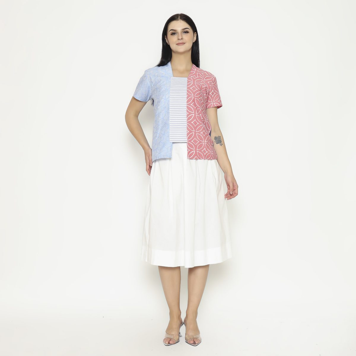 Sheisha Blouse Pink Blue - Image 7