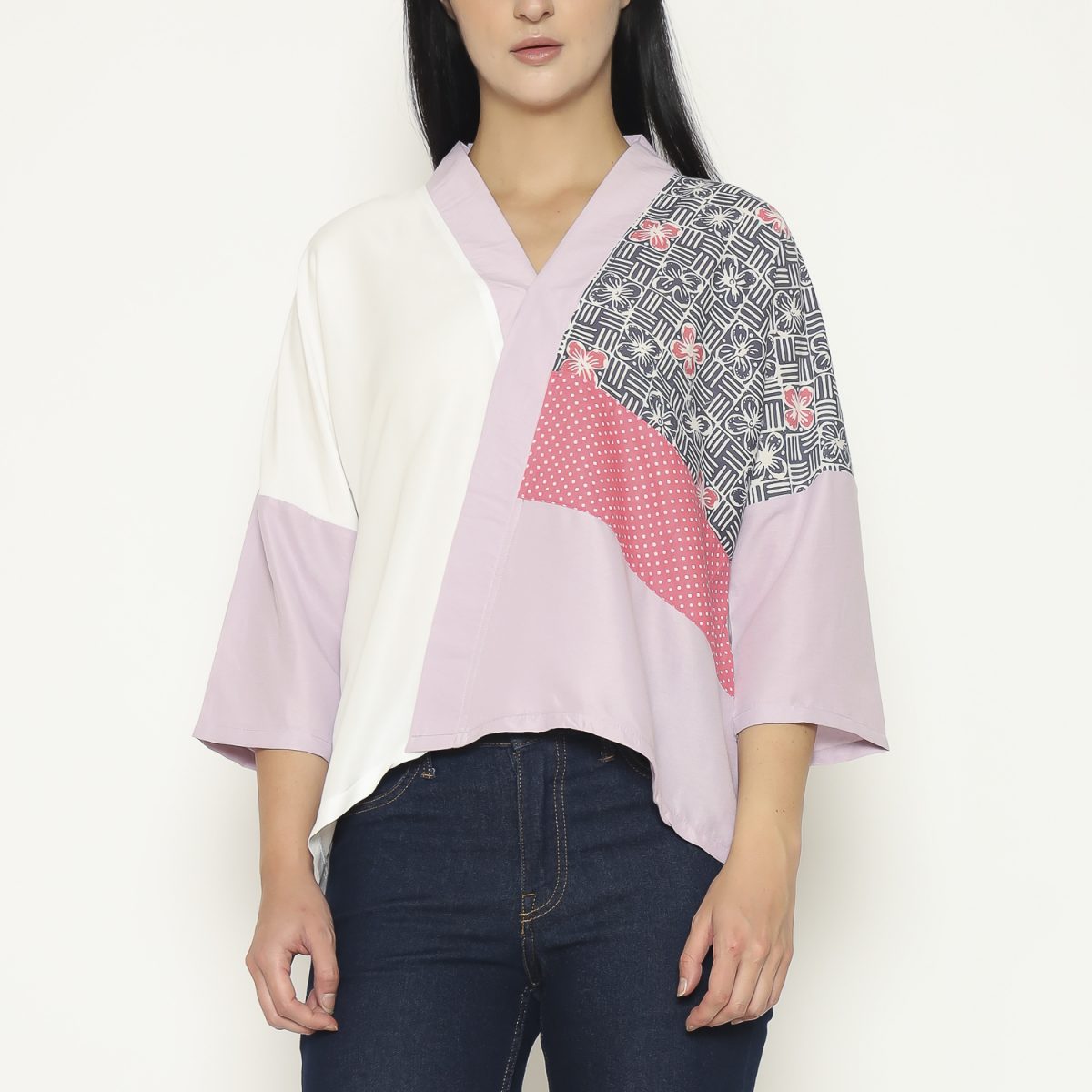 Amanda Blouse Purple - Image 2