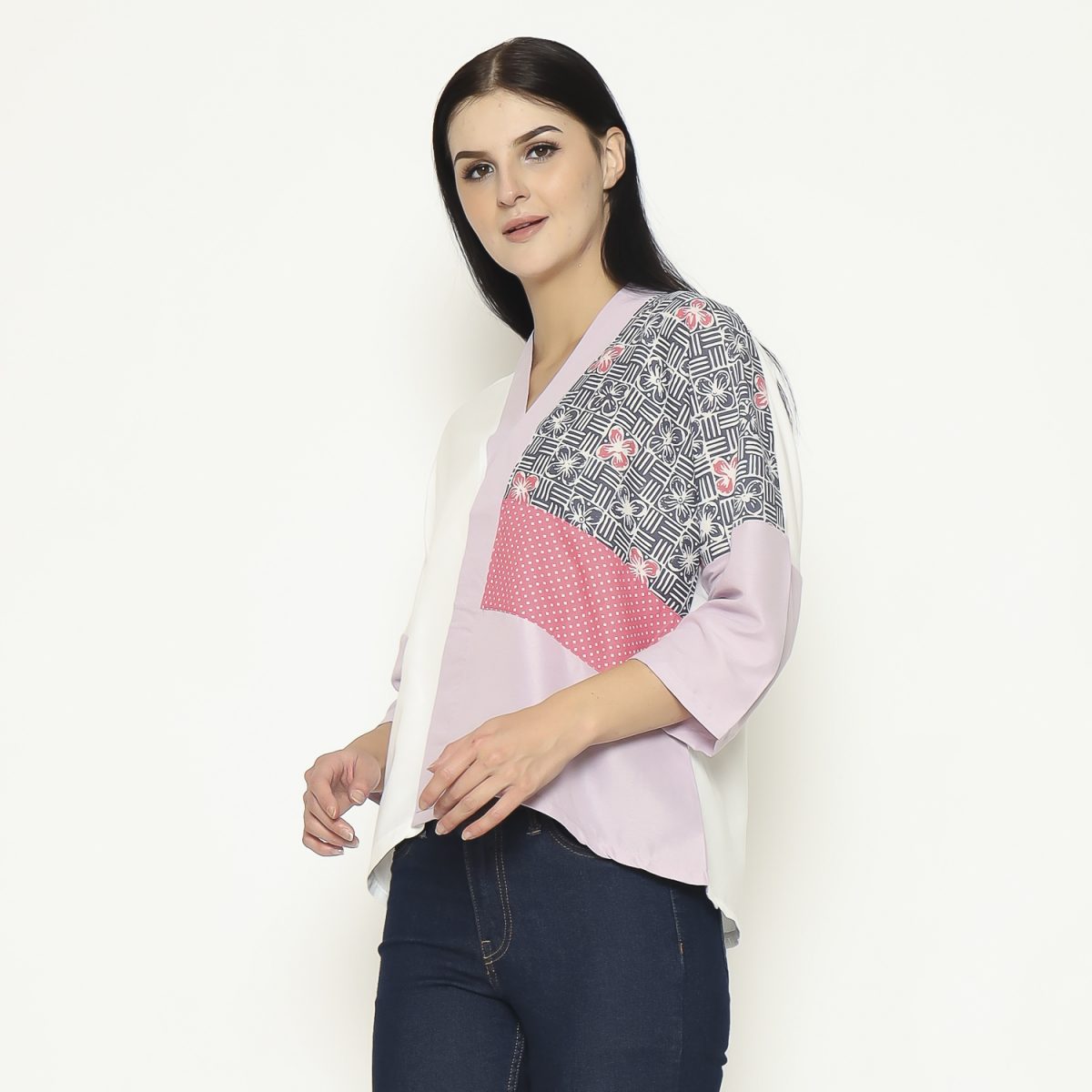 Amanda Blouse Purple - Image 3