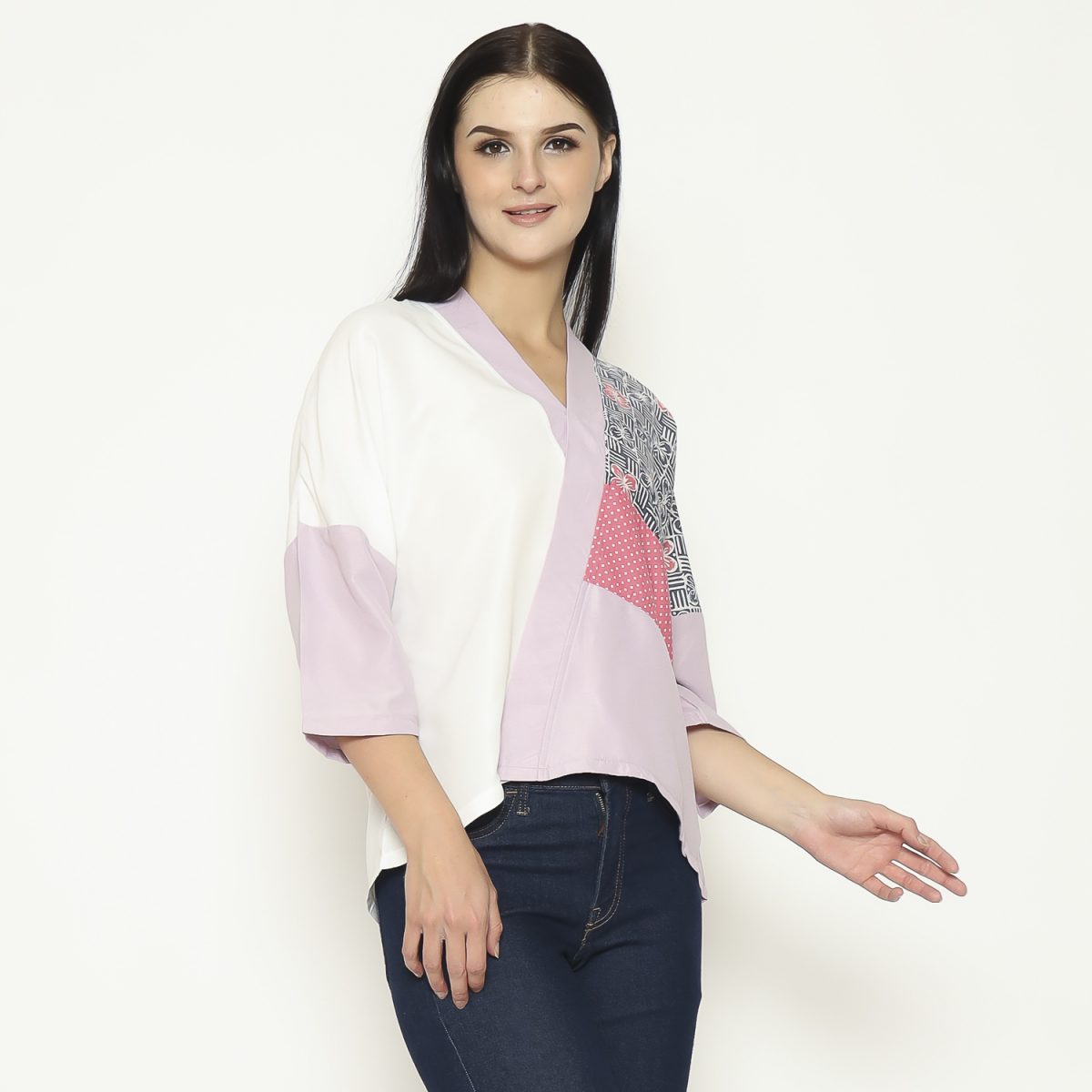 Amanda Blouse Purple - Image 5