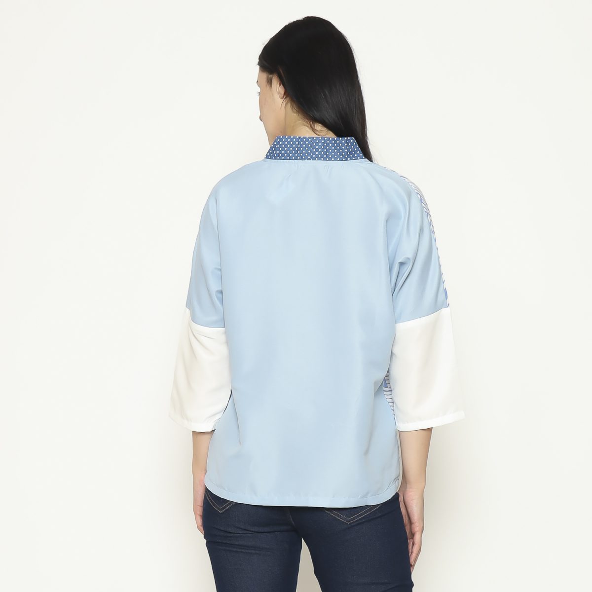 Emma Blouse Blue - Image 5
