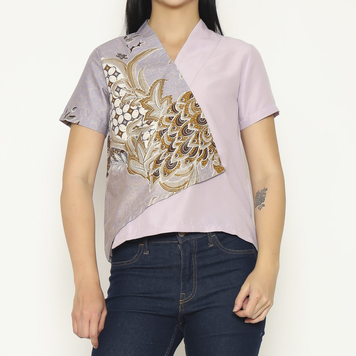 Leslie Blouse Soft Purple - Image 2