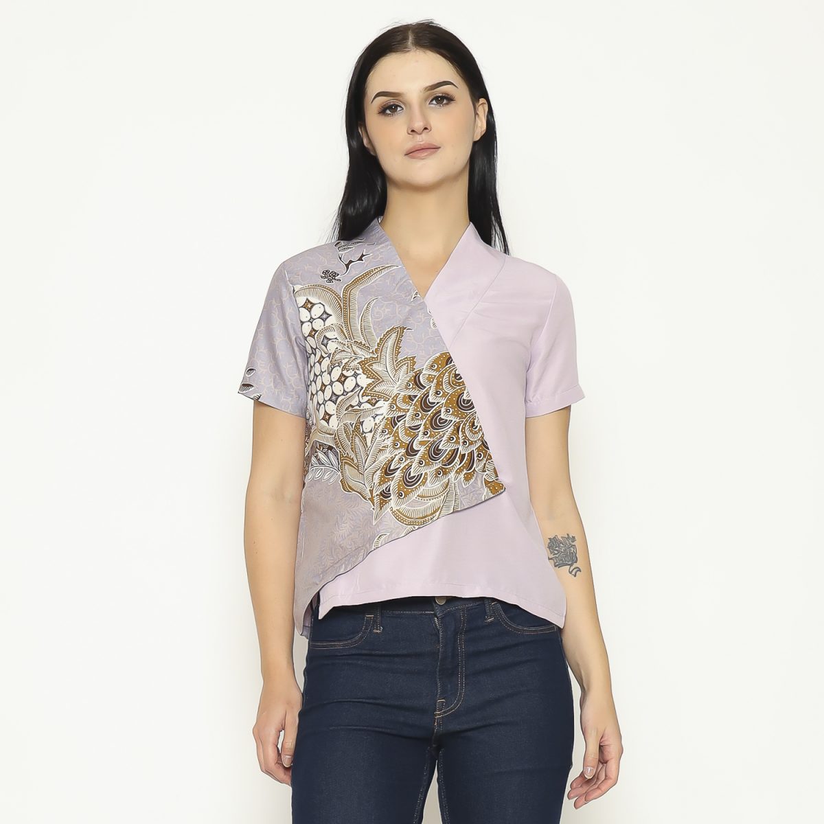 Leslie Blouse Soft Purple