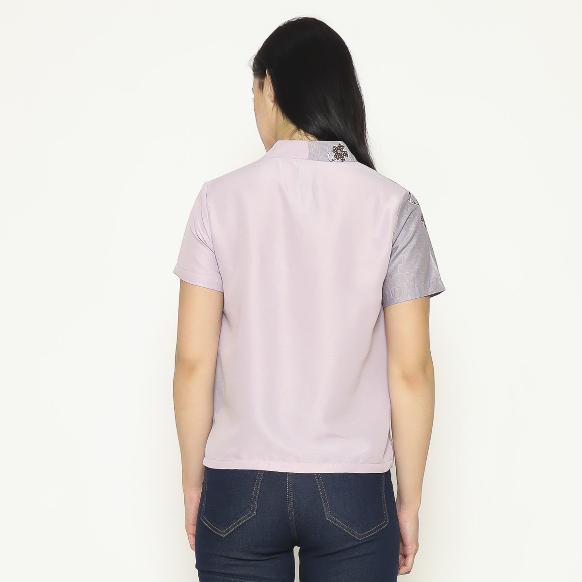 Leslie Blouse Soft Purple - Image 5