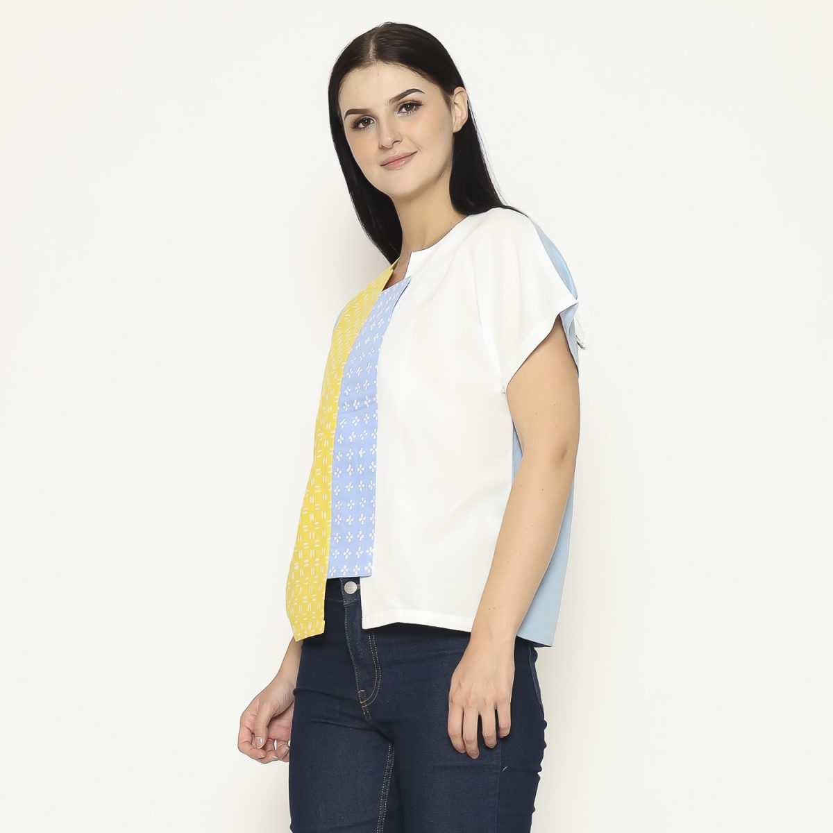 Novina Blouse Yellow - Image 4