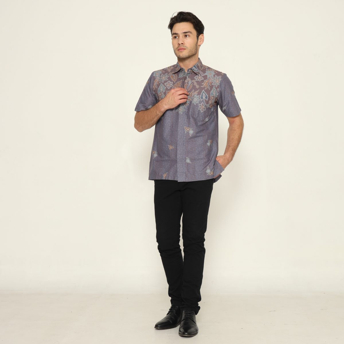 Taddeo Shirt Grey - Image 3