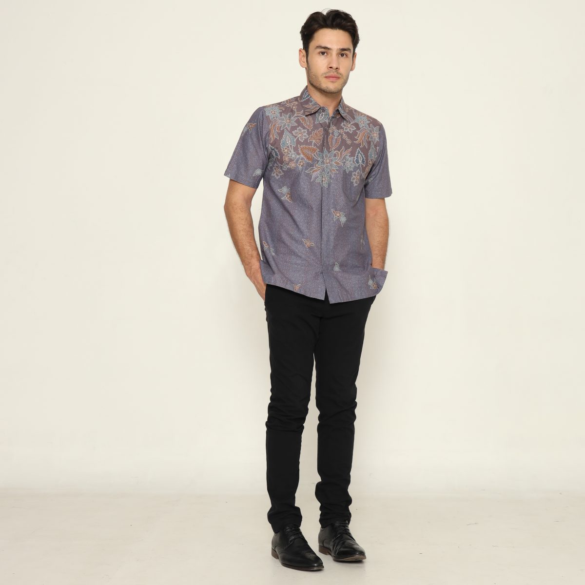 Taddeo Shirt Grey - Image 5