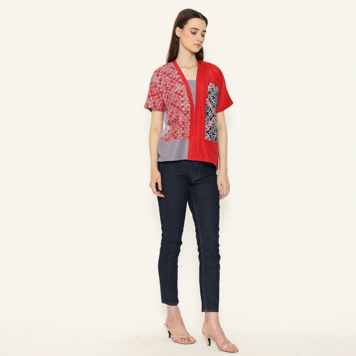 Ria Blouse Red - Image 3