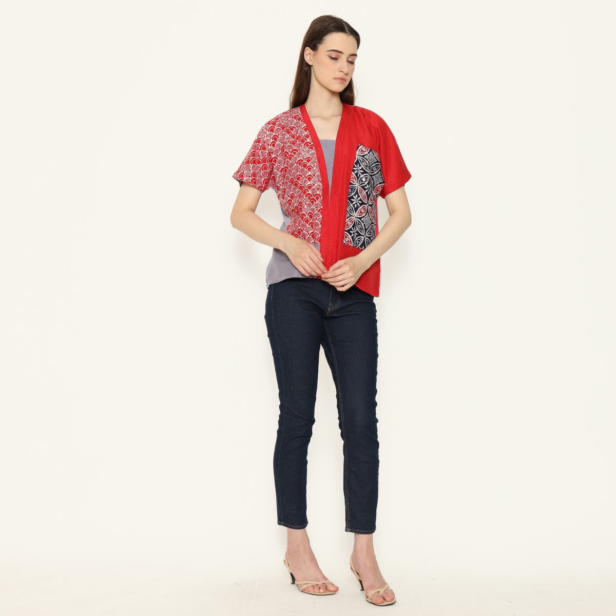 Ria Blouse Red - Image 6