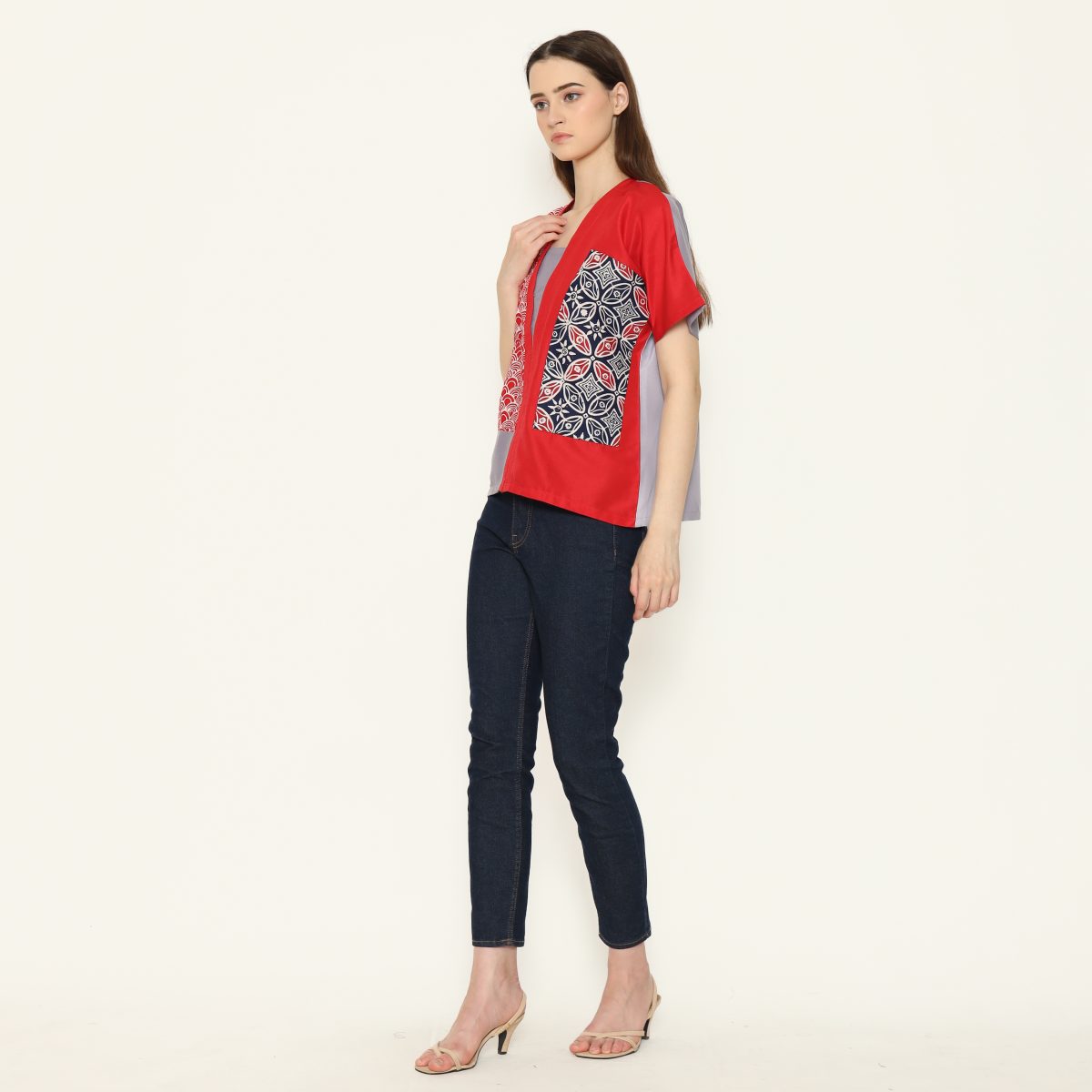 Ria Blouse Red - Image 4