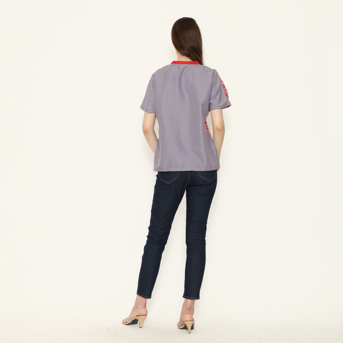 Ria Blouse Red - Image 5