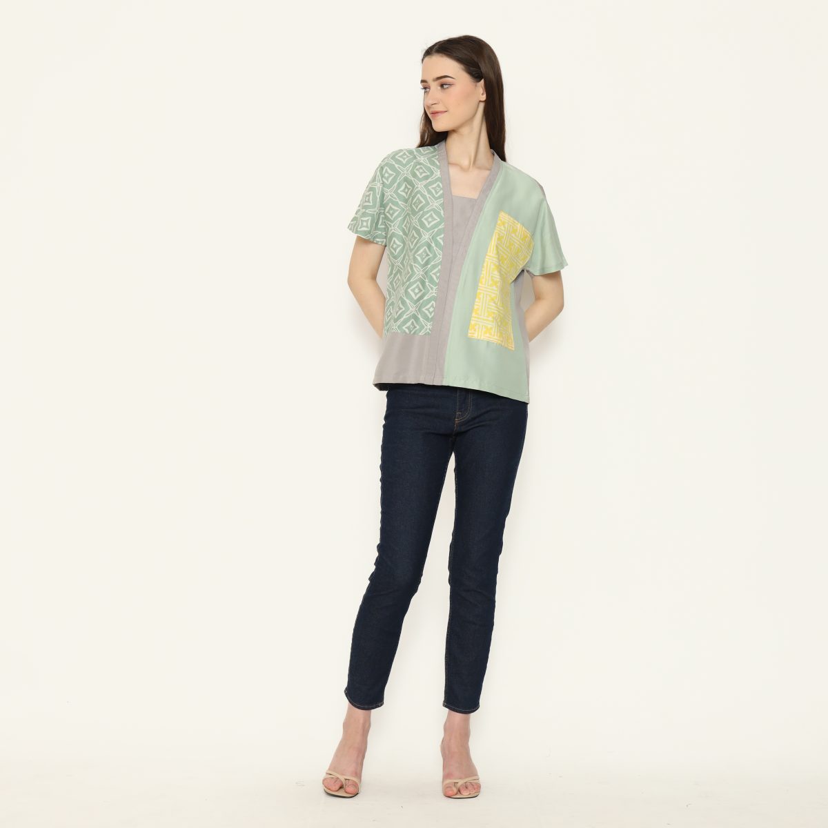 Ria Blouse Green - Image 6