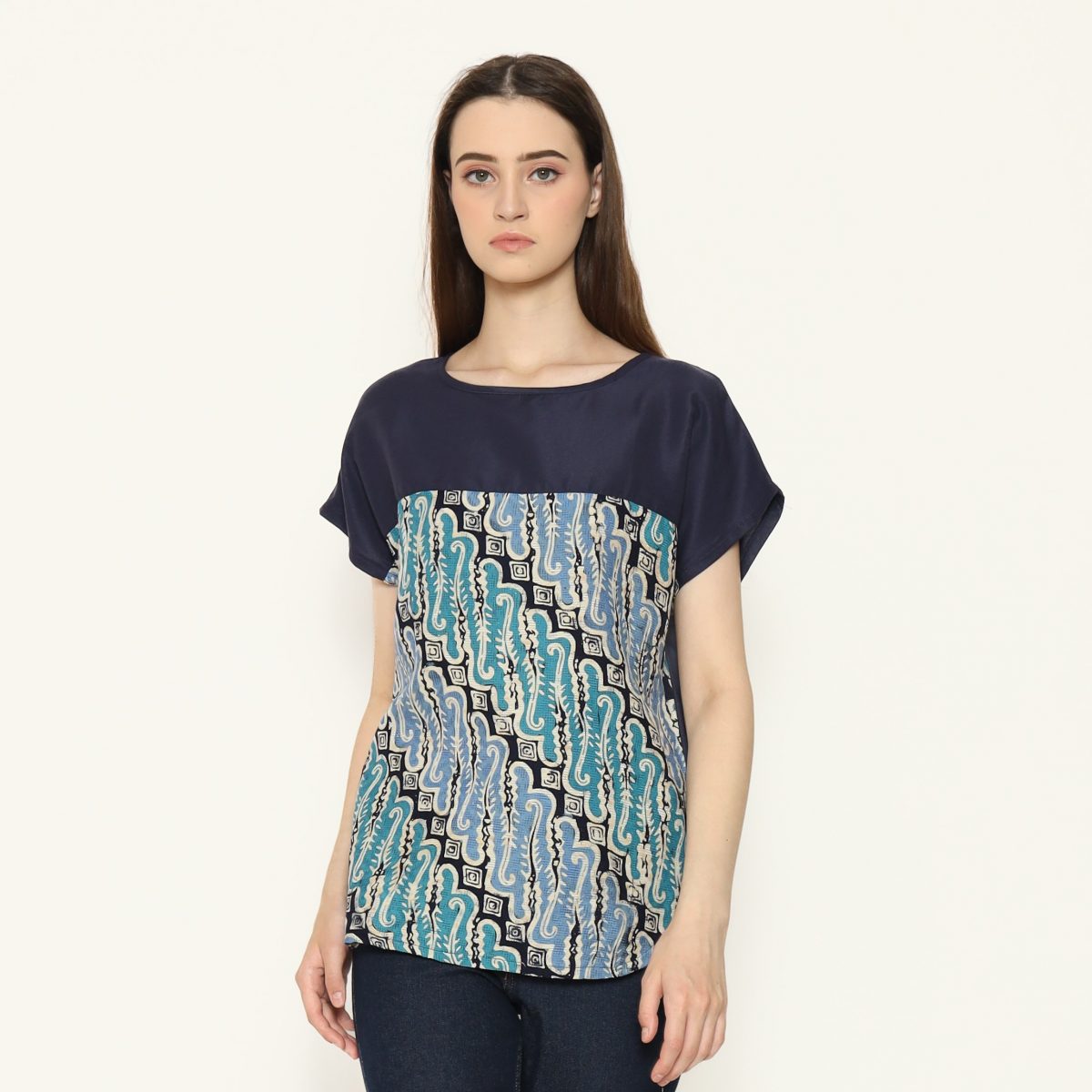 Forever Blouse Navy