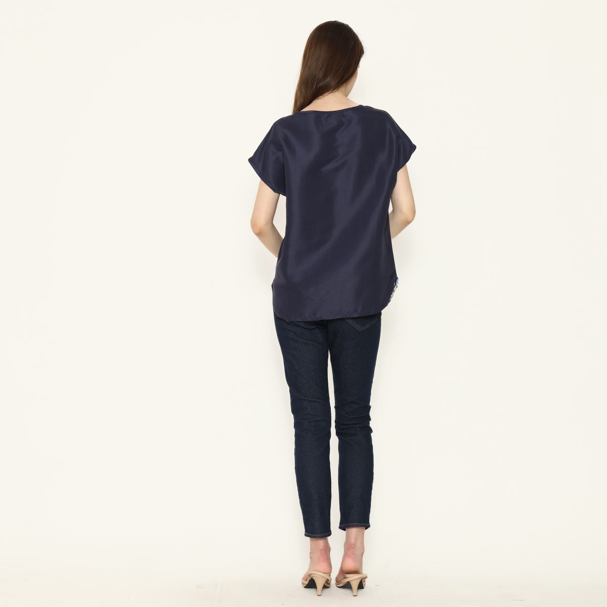 Forever Blouse Navy - Image 6