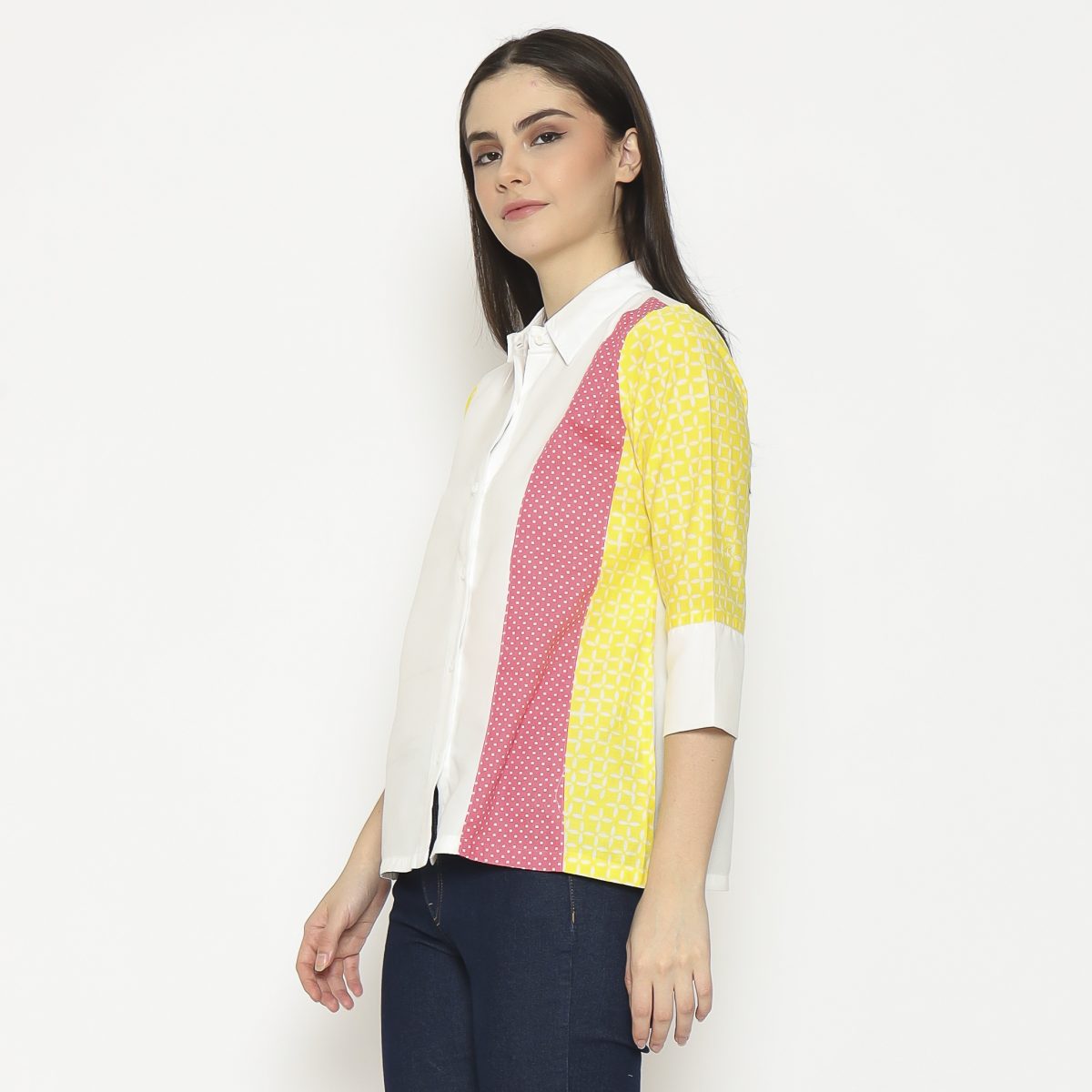 Clarine Shirt Yellow - Image 3