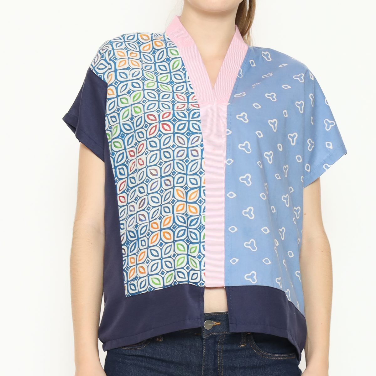 Fidelya Blouse Blue - Image 2