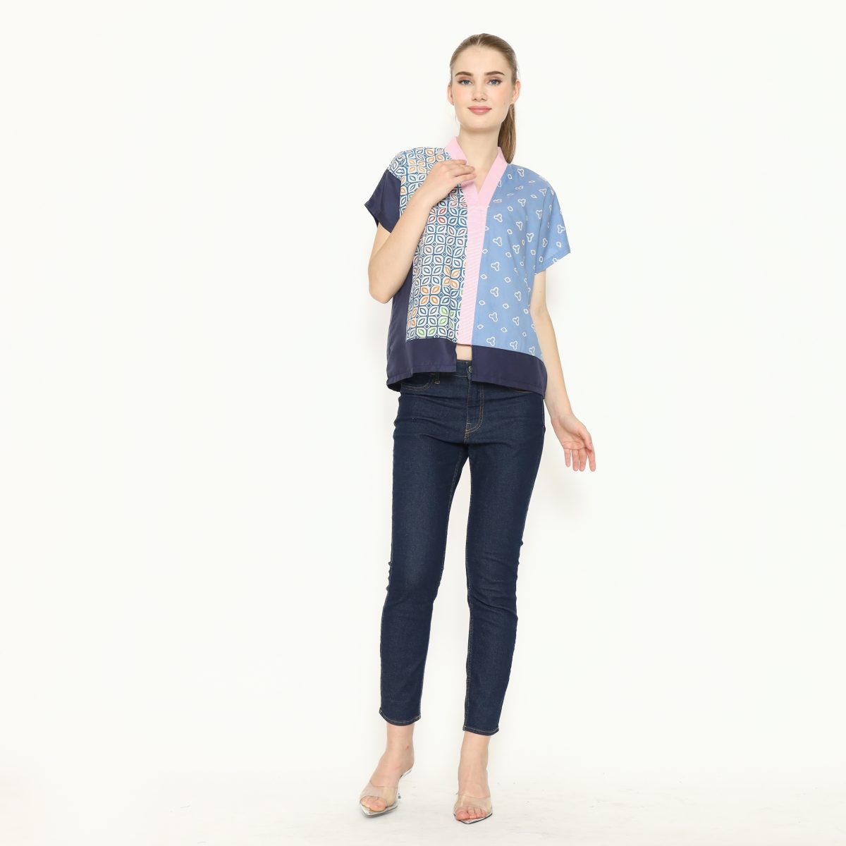 Fidelya Blouse Blue - Image 5