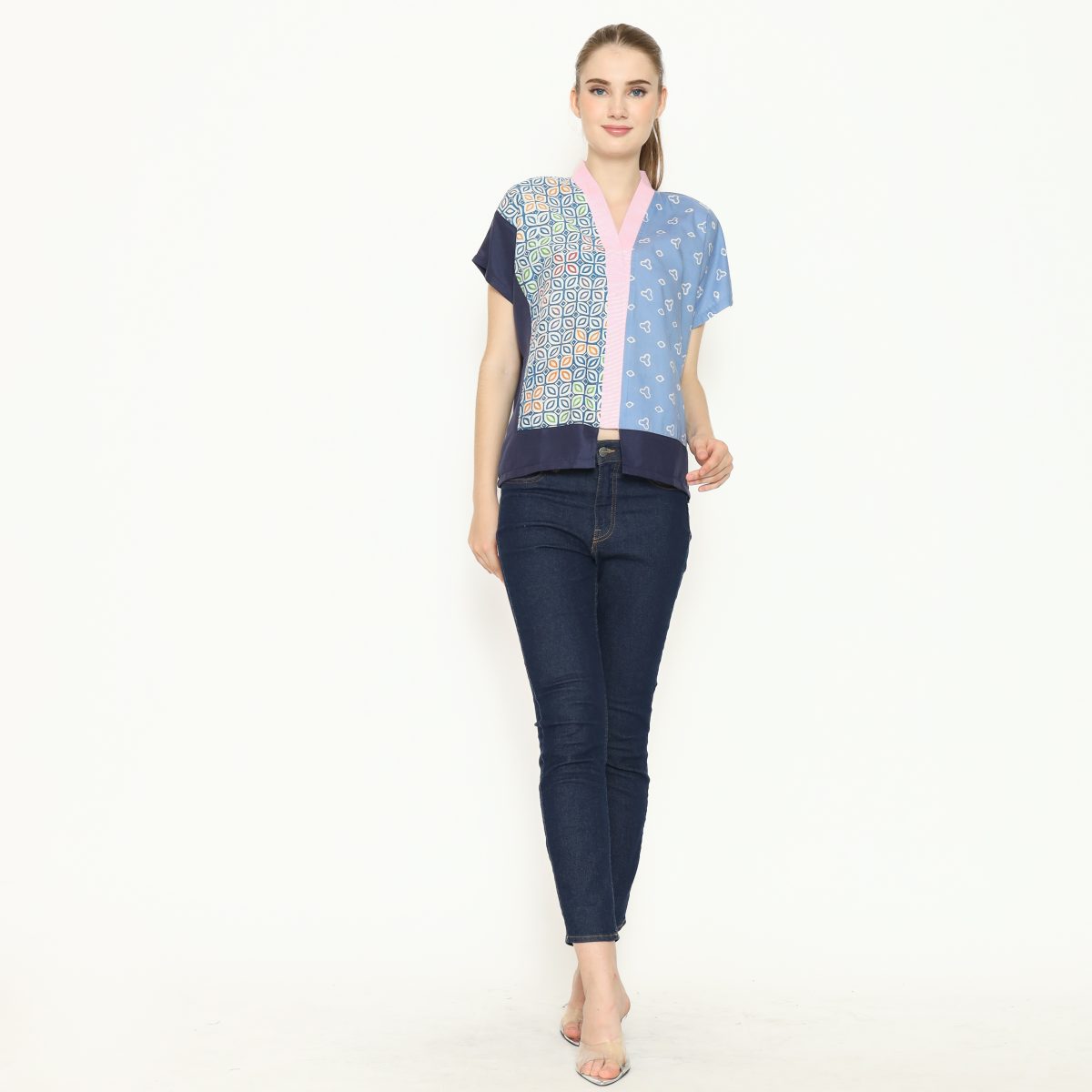 Fidelya Blouse Blue - Image 6