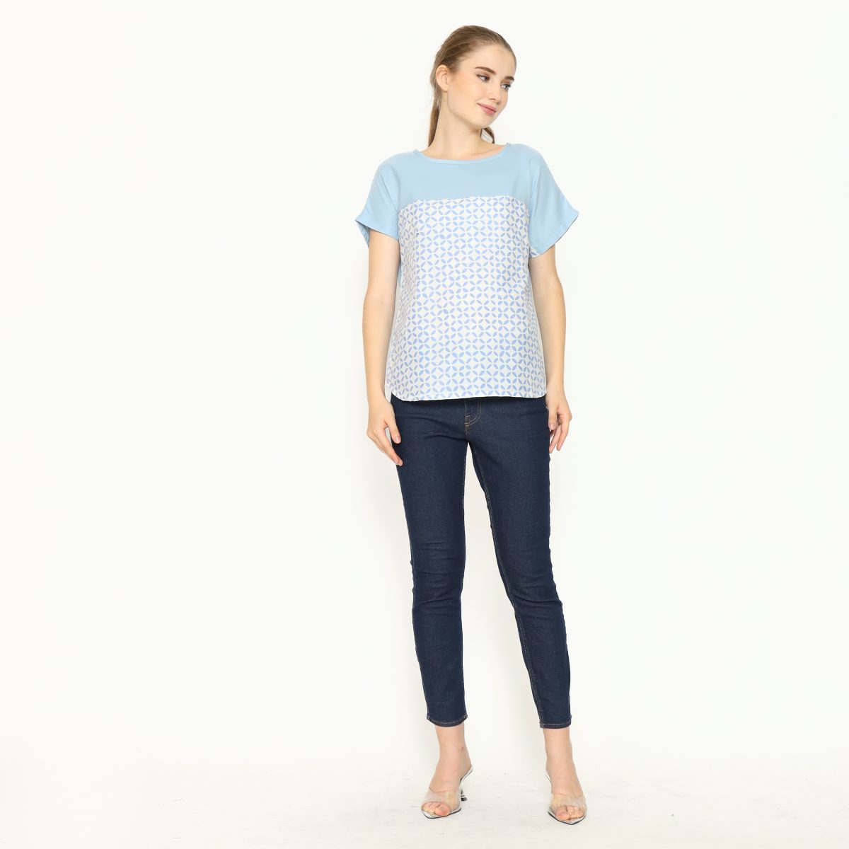Forever Blouse Blue - Image 6