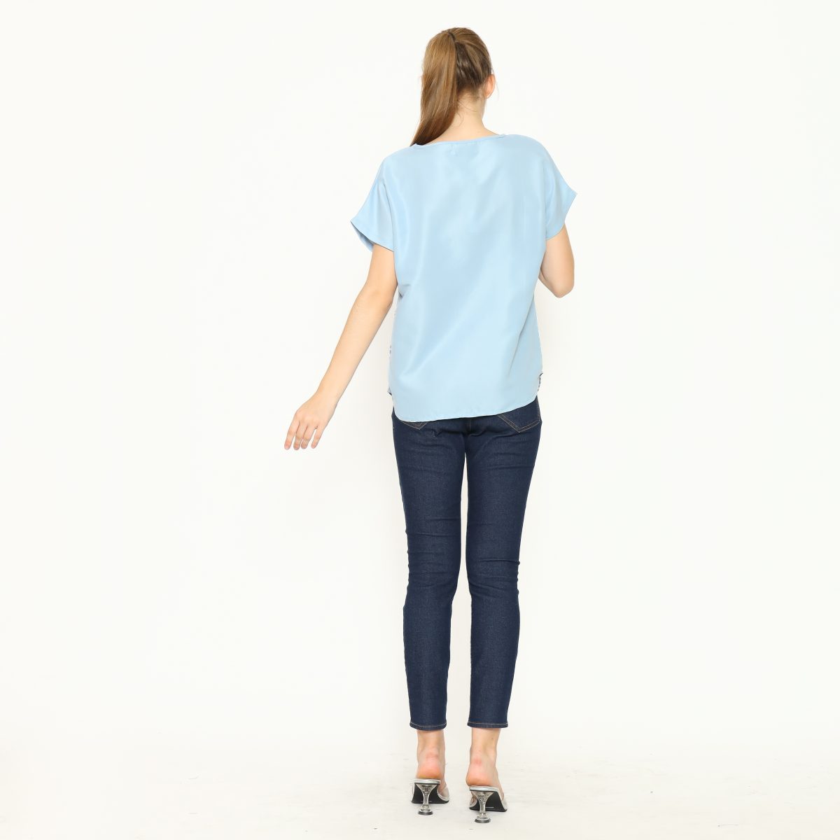 Forever Blouse Blue - Image 5