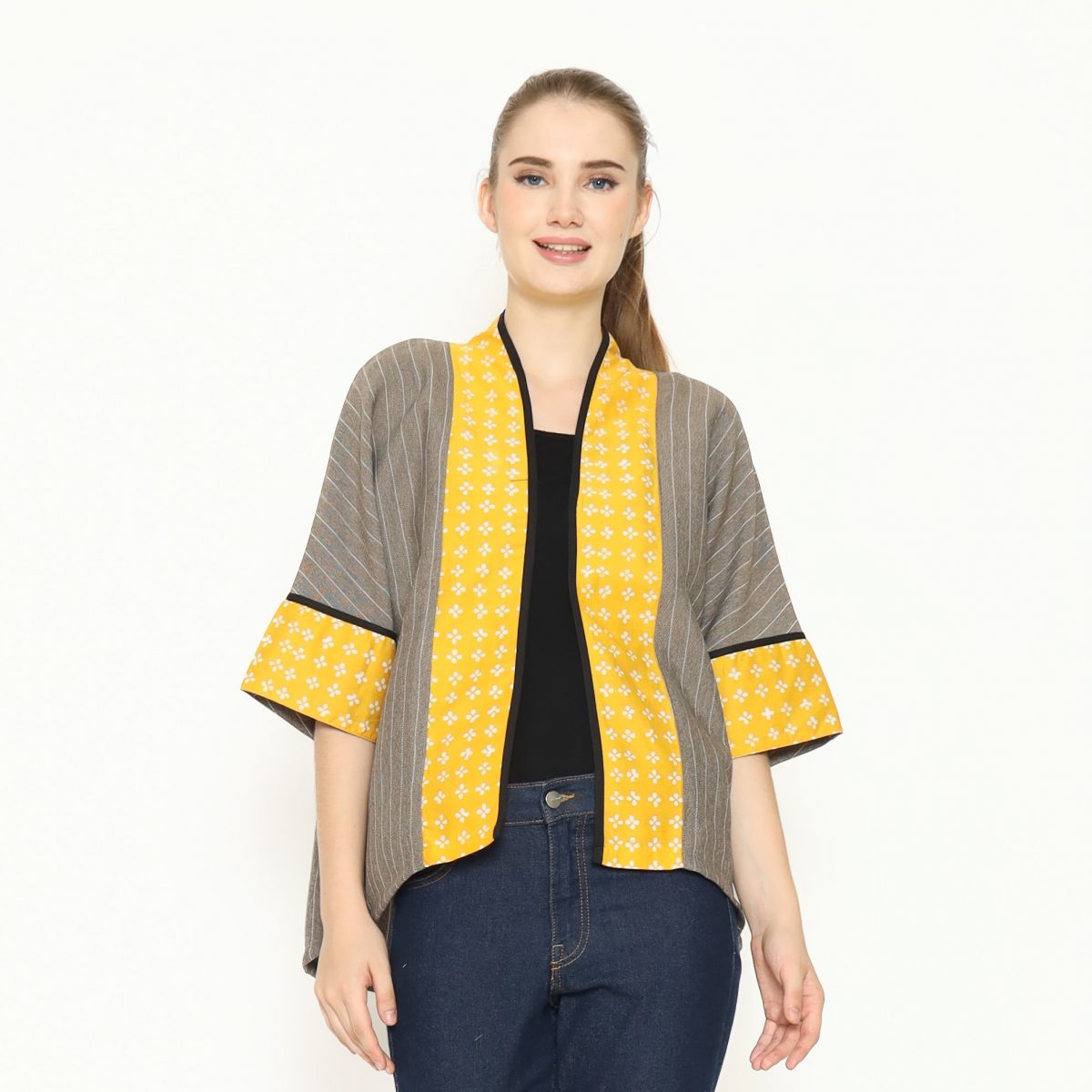 Divya Blazer Yellow