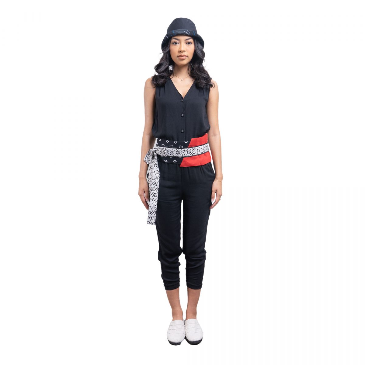 Obi Belt Black Cream - Image 6