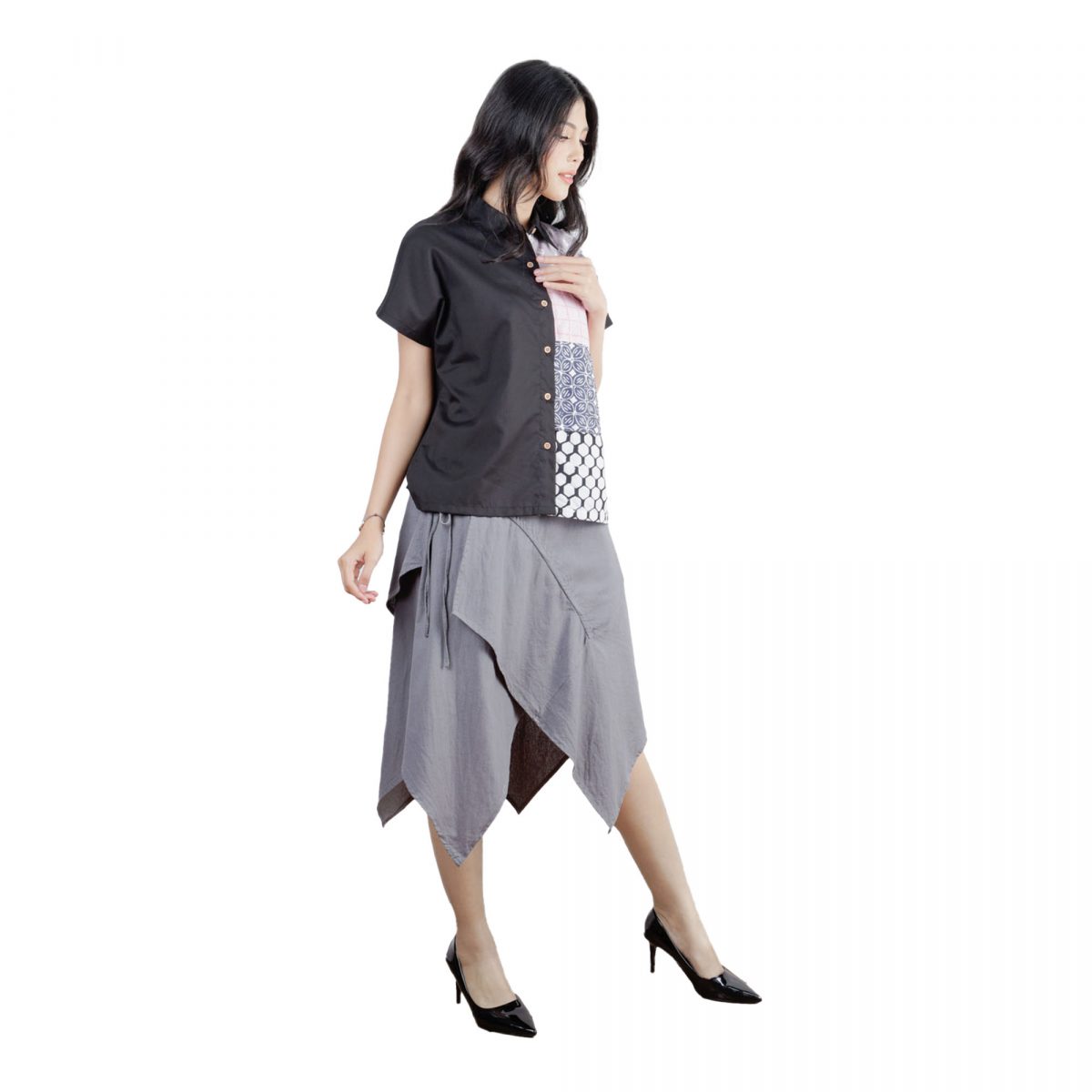 Modest Shirt Black - Image 5